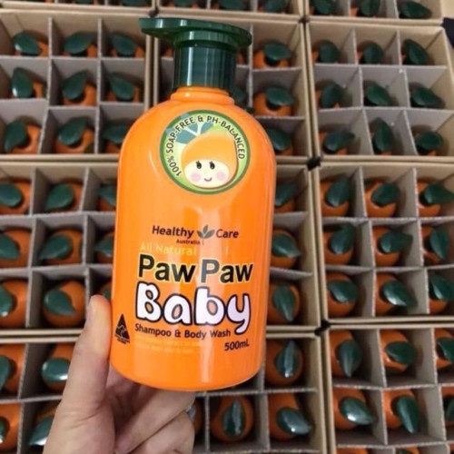 Sữa tắm gội Paw Paw Baby Healthy Care 500ml của Úc cho trẻ