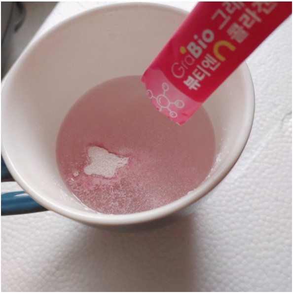 /Date 8/2022/ Bột Collagen làm đẹp da chống lão hóa Grabio Beauty N Collagen 1000_Mỹ phẩm Hàn Quốc chính hãng