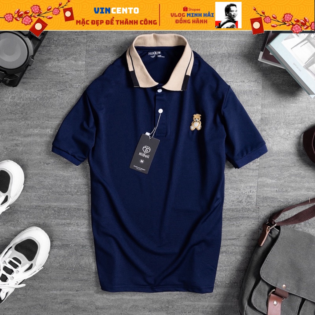 Áo Thun Nam Có Cổ Tay Ngắn Vải Cá Sấu, Chất Premium Cotton Thấm Hút Cực Tốt/ Áo Polo Nam Slimfit Cổ Bẻ Chất Vải Cá Sấu