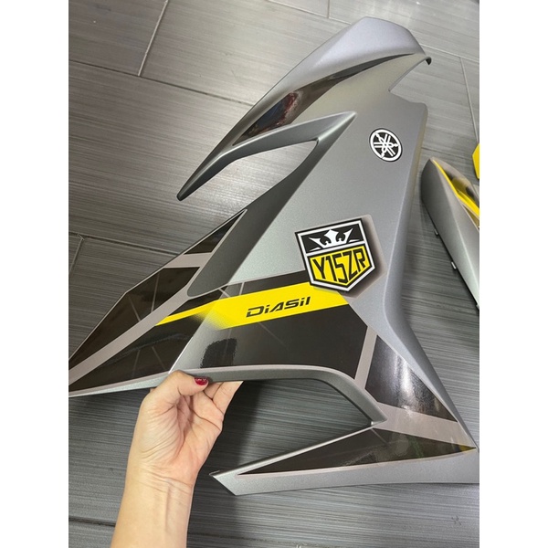 Dàn áo Exciter 150 Vàng xám mờ -Kèm tem Y15zr mẫu tem 2021