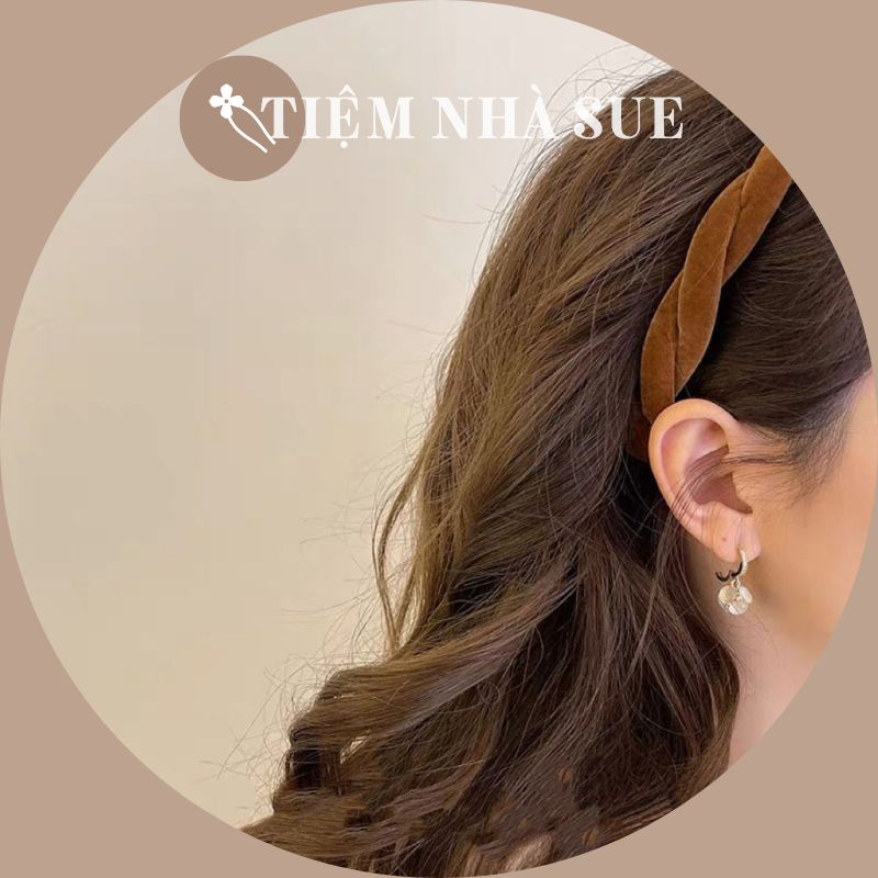 Bờm xược băng đô cài tết mấn tóc phụ kiện tóc rửa mặt, đi chơi cho nàng phong cách vintage SUESUE VN048