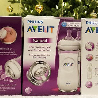 Bình sữa philips avent natural 330ml 260ml 125ml