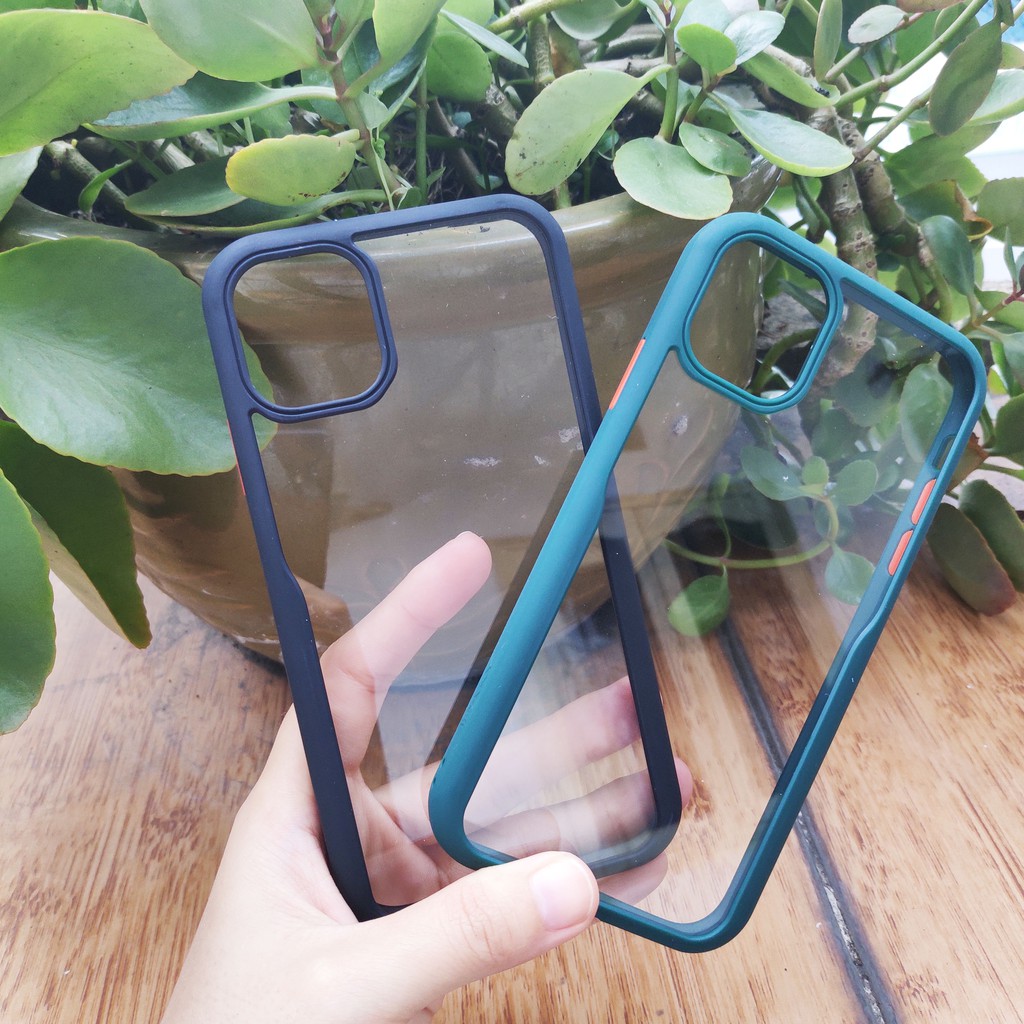 Ốp lưng IPAKY iPhone 11 / 11 Pro / 11 Pro Max - Mặt lưng Trong, Viền Màu