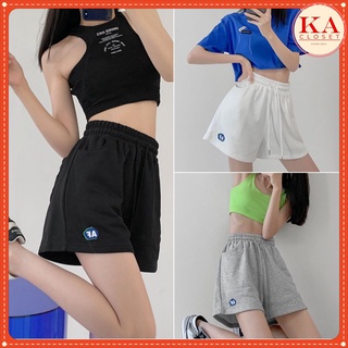 Quần short đùi AF, KA có 3 màu Đen, Trắng, Xám, hình thêu, chất dầy đẹp
