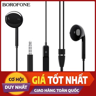 TAI NGHE BOROFONE BM30 3.5MM CHÍNH HÃNG | Có Míc Lọc Âm Thông Minh | 17006 Orange-Store