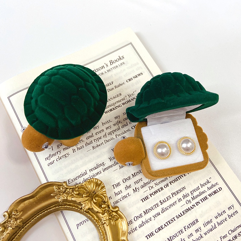 Hộp Đựng Trang Sức Hình Chú Rùa Dễ Thương