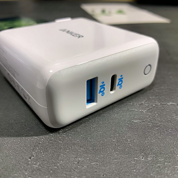 Củ Sạc Anker Atom III 60W , 1 cổng USB C 45W, 1 Cổng USB A 15W - A2322