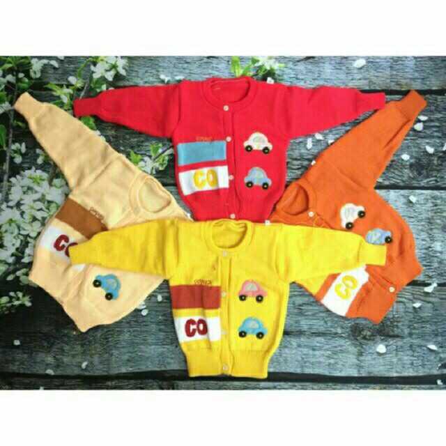 Áo len oto sơ sinh