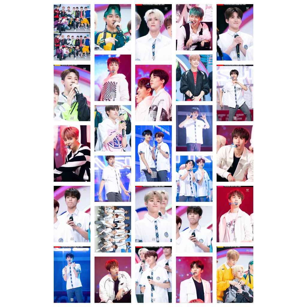 Lomo card 54 ảnh TREASURE - BOY + I LOVE YOU Stage