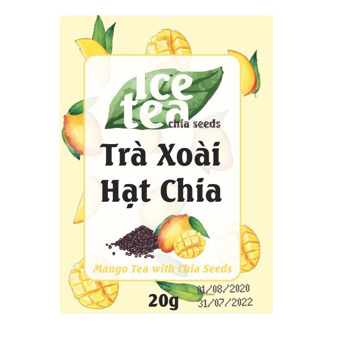 [HOT TREND] Trà Xoài Hạt Chia (Stick) - 20g | BigBuy360 - bigbuy360.vn