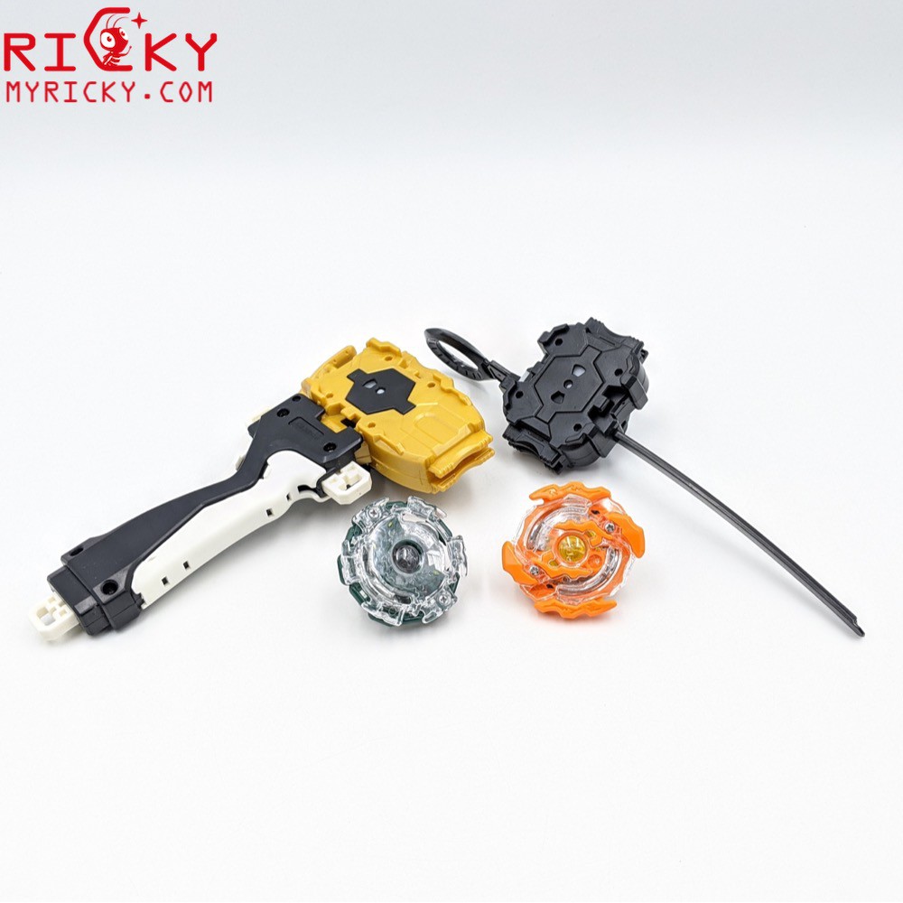 Bộ 2 con quay sắt cao cấp dây rút