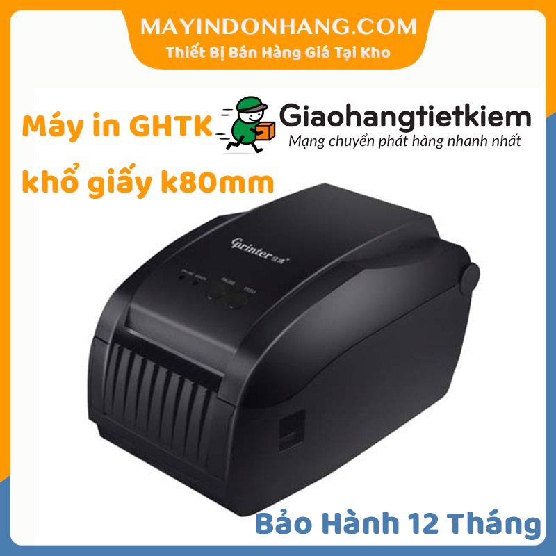 Máy in đơn hàng GHTK - In vận đơn Shopee TMDT và Máy in nhiệt 70x100 GPRINTER 3150TIN Chuyên Dùng Các Nhà Vận Chuyển