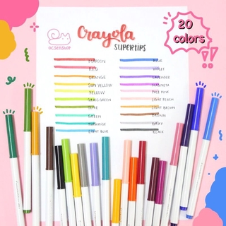 Bút Lông Crayola Super Tips Mỹ