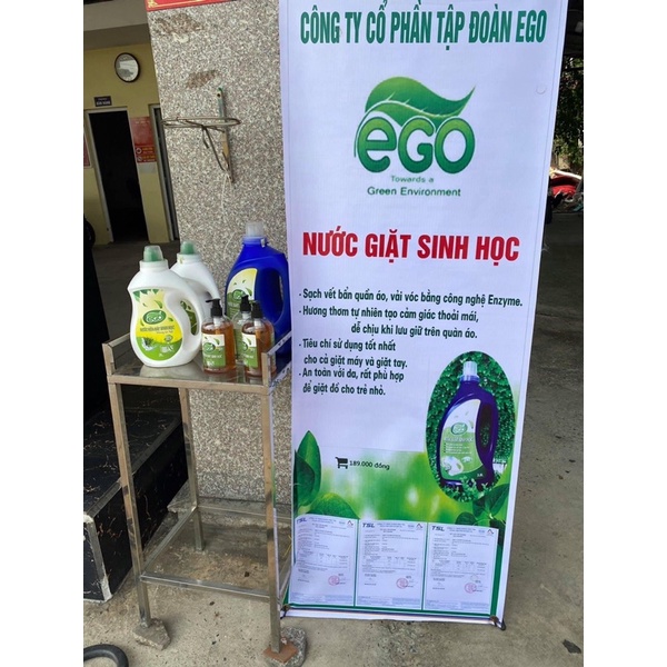 Nước giặt sinh học EGO 3,8 lít