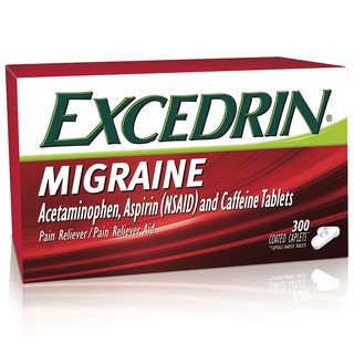 Viên uống giảm đau nửa đầu Excedrin Migraine, hộp 300 Viên
