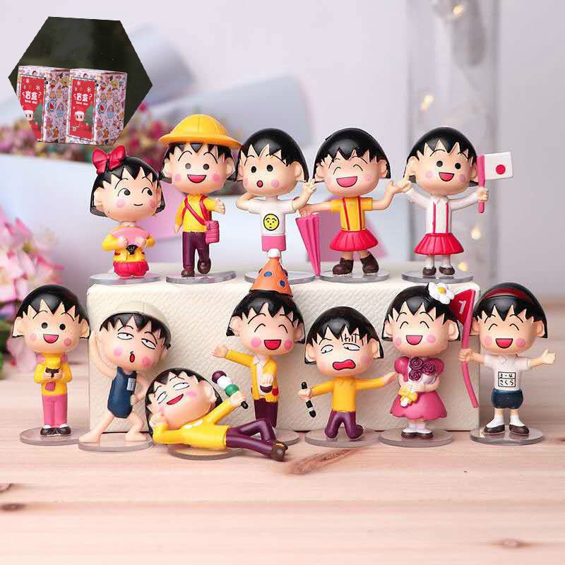 CHIBI Mô Hình Nhân Vật Maruko Xinh Xắn Dễ Thương