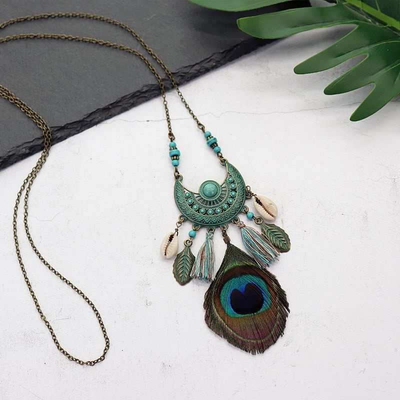 Vòng Cổ Bohemian Dáng Dài Phong Cách Dân Tộc Thời Trang Mới 2022