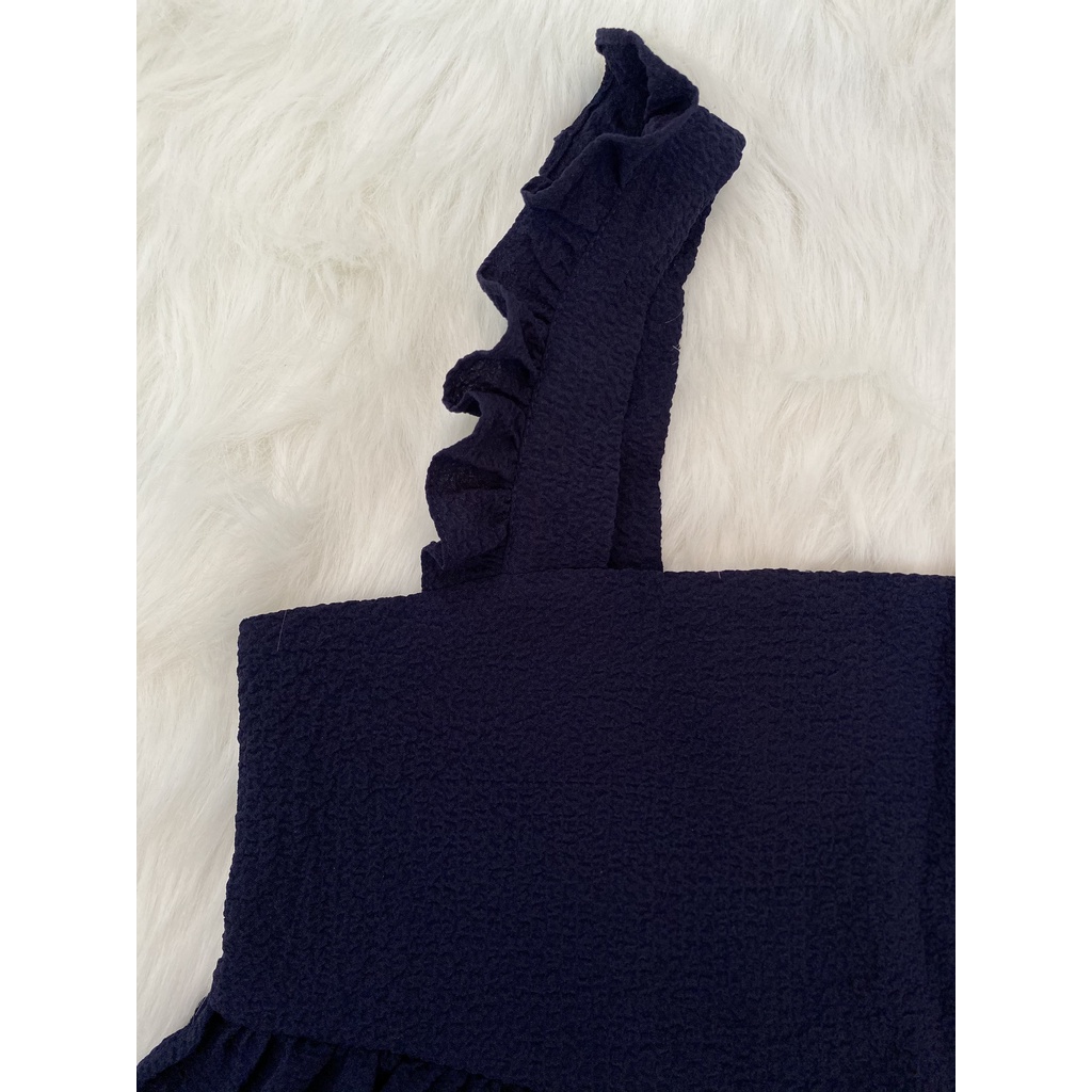 VIBES Đồ Bộ 2 Dây Mặc Nhà Mina Navy Straps Set | BigBuy360 - bigbuy360.vn