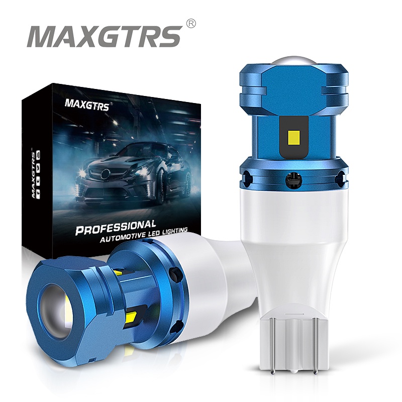 Bộ 2 bóng đèn LED Canbus MAXGTRS 2000Lm T15 W16W siêu sáng không lỗi 1860 912 921 màu trắng