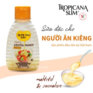 Sữa đặc ăn kiêng không đường tropicana slim an toàn cho người tiểu đường - ảnh sản phẩm 1