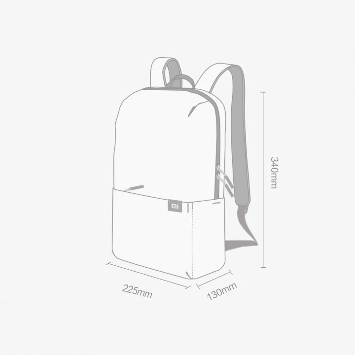 Xiaomi Mi Balo Mini Siêu Nhẹ 10l Chất Lượng Cao