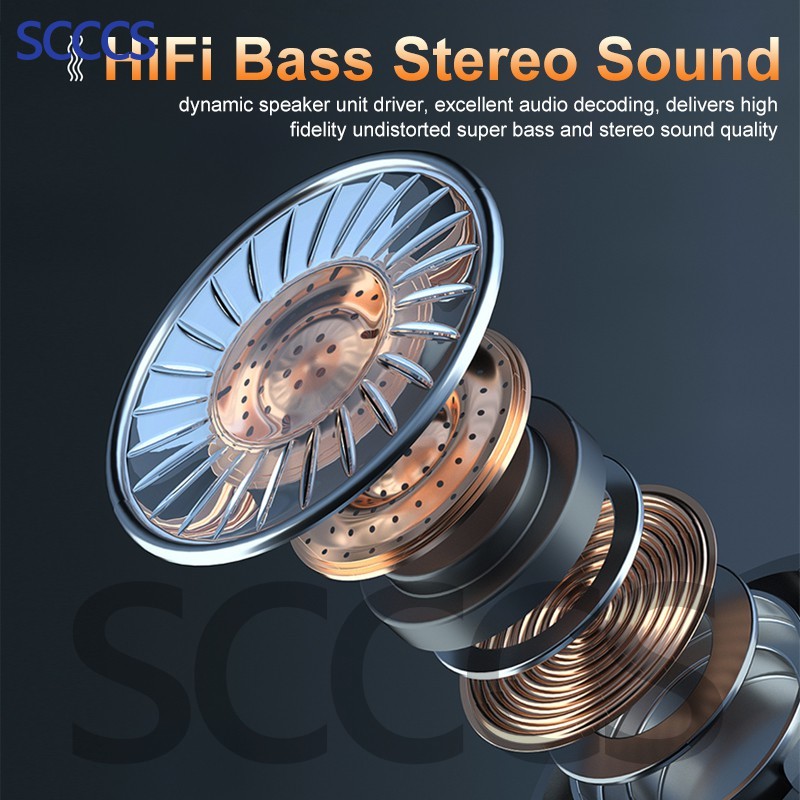 Tai Nghe Bluetooth 5.1 Hifi Phát Tín Hiệu Âm Thanh Cao Cấp