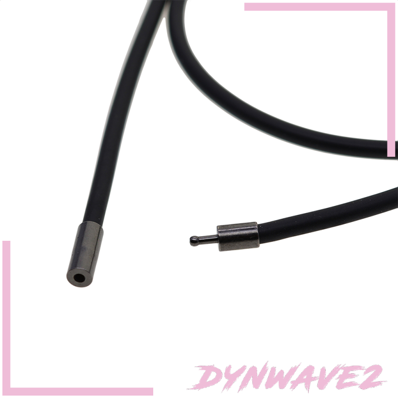 Dây Chuyền Cao Su Màu Đen 3mm Có Khóa Móc Dài 45cm