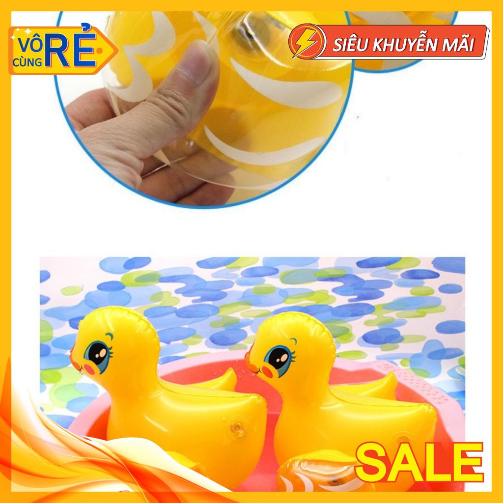 Đồ chơi bồn tắm Vịt vàng bơm hơi - Đồ chơi bể bơi cho bé -  Baby Toys smartkid