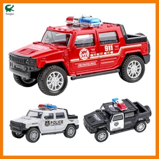 Mô Hình Đồ Chơi Xe Cảnh Sát Tsogto 1/36