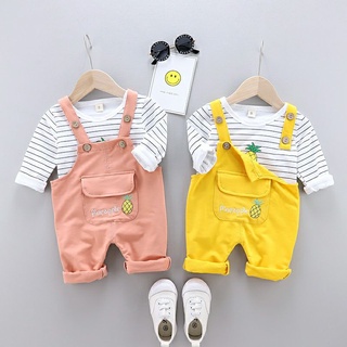 Sét yếm kèm áo cotton