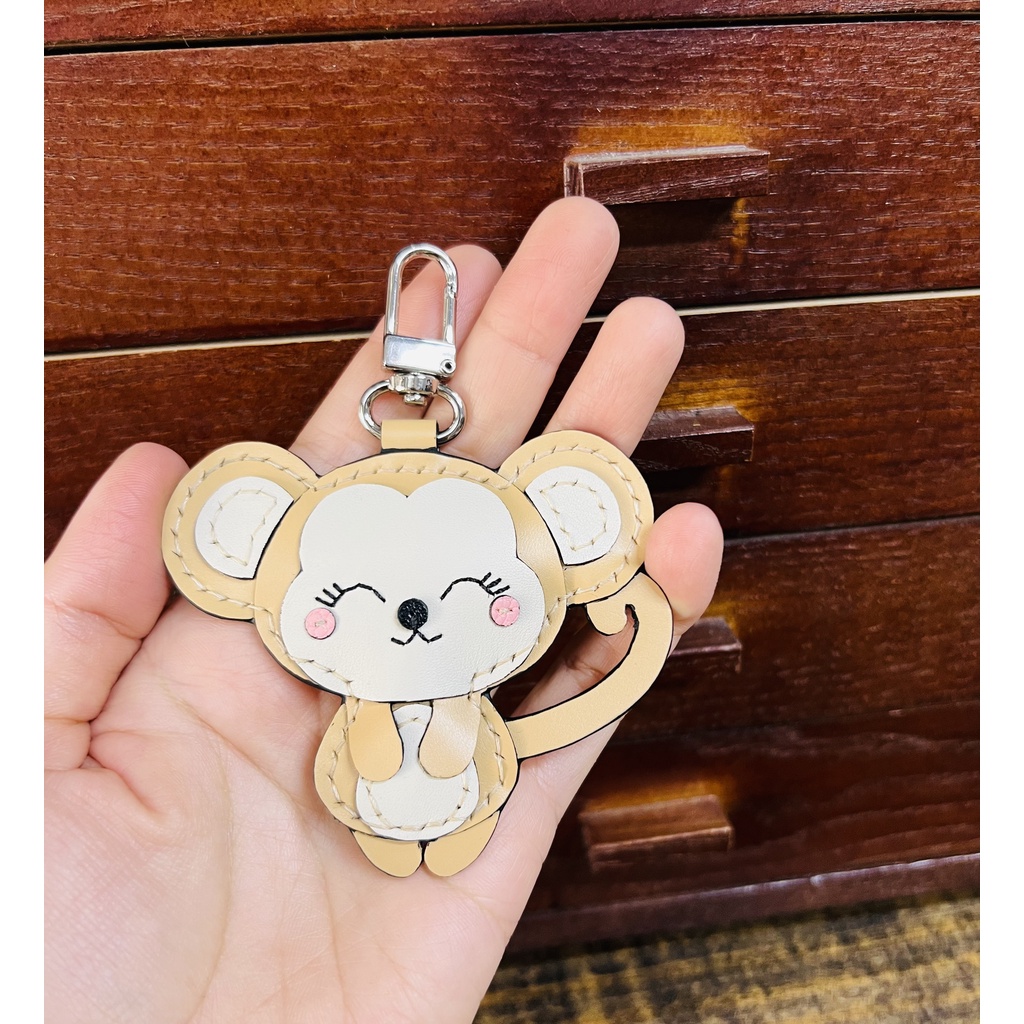 Charm thú gắn móc khóa siêu cute - phụ kiện trang trí túi