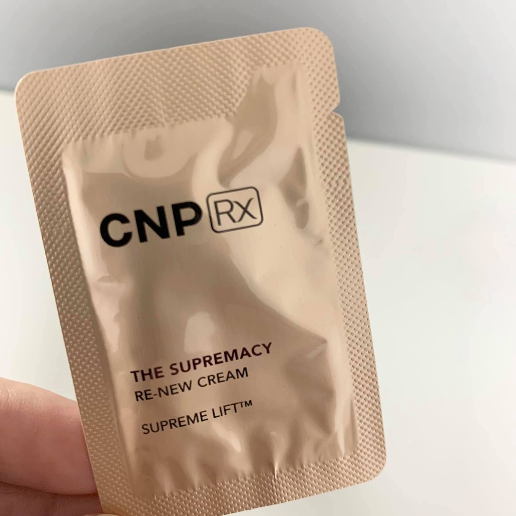 Gói Kem Dưỡng Trẻ Hóa CNP Rx The Supremacy Re-New Cream Supreme Lift 1ml