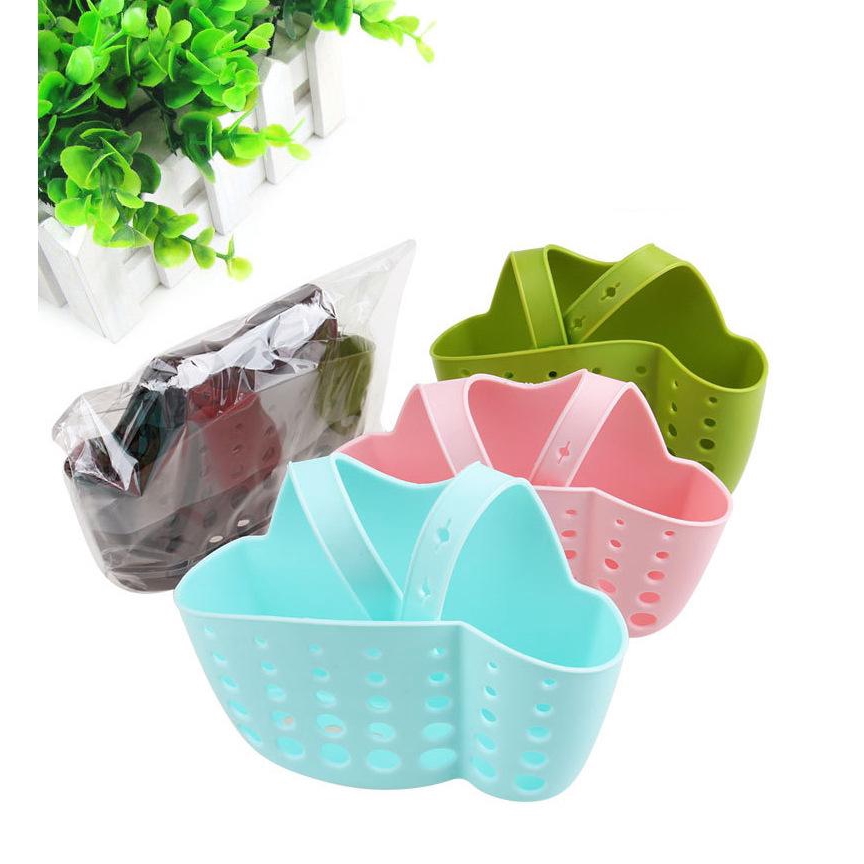 Bộ 2 Giỏ treo đồ có móc treo bồn rửa chén - Giỏ Treo Bồn