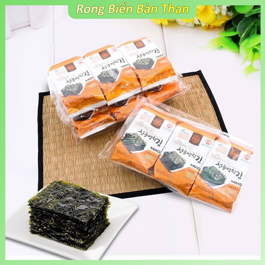 Rong Biển HAERASANG Vị Truyền Thống - Rong Biển Tẩm Gia Vị Thơm Ngon