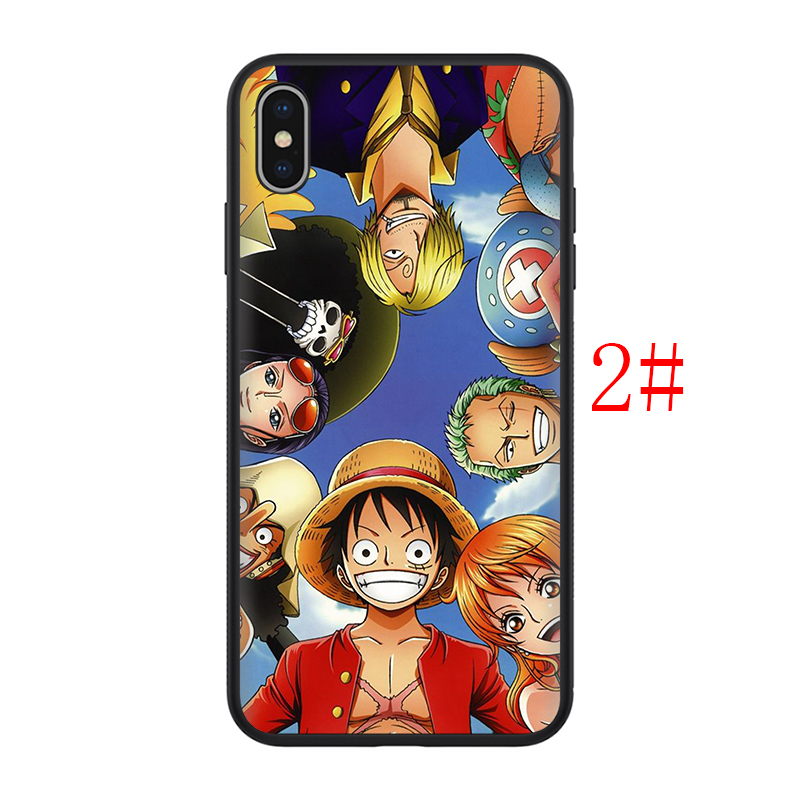 Ốp Lưng Hoạt Hình One Piece Cho Iphone 8 7 6s 6 Plus 5 5s Se 2016 2020