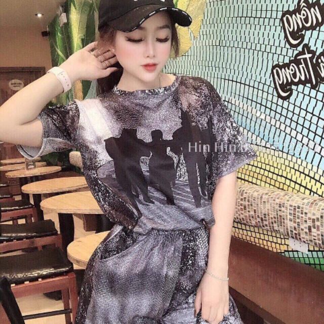 Bộ đồ mặc nhà chất thun lạnh