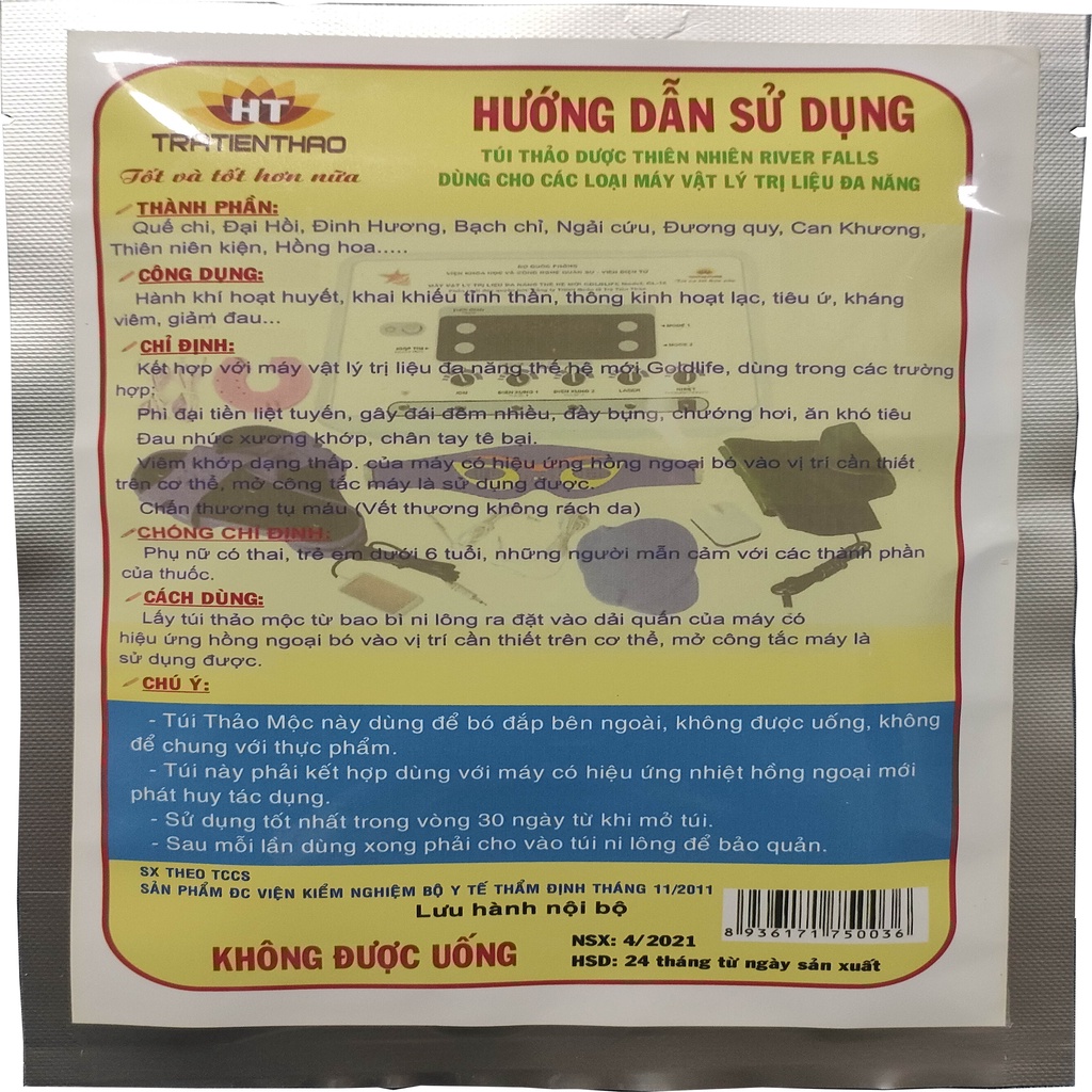 Túi thuốc dùng cho máy GL-16 máy đa chức năng bộ quốc phòng