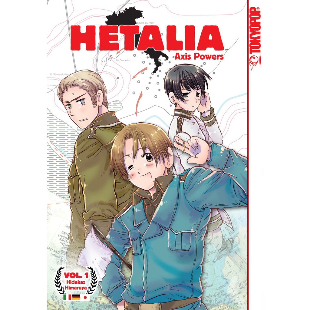 Hộp ảnh Postcard Hetalia - Axis Powers anime chibi