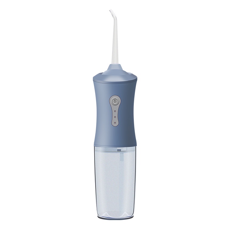 Máy tăm nước cầm tay mini vệ sinh răng miệng cao cấp với 4 vòi phun áp lực cao làm sạch nhanh, dùng cho người niềng răng