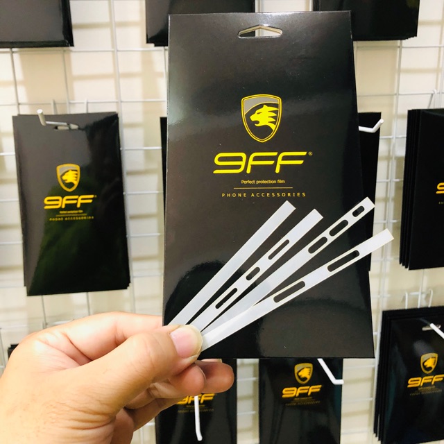 Dán bảo vệ viền iphone X,Xs,Xsm bằng Film 9FF