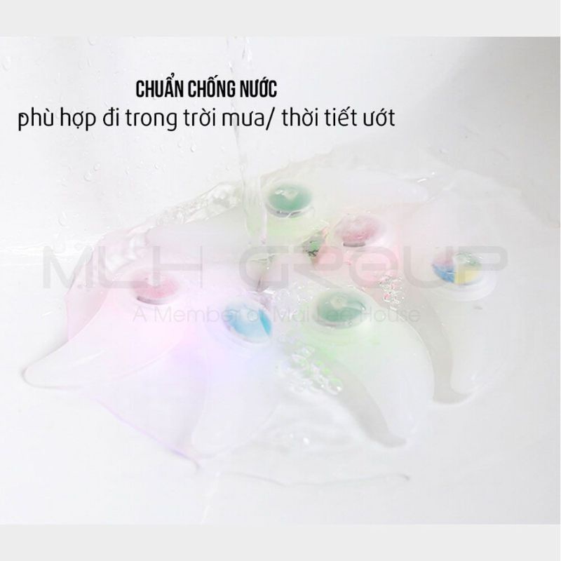 Đèn led gắn bánh xe đạp chống nước