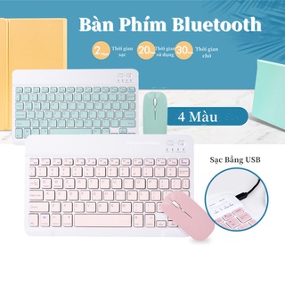 Chuột Bluetooth Bàn Phím Bluetooth Bàn Phím Không Dây mini 10 inch dành