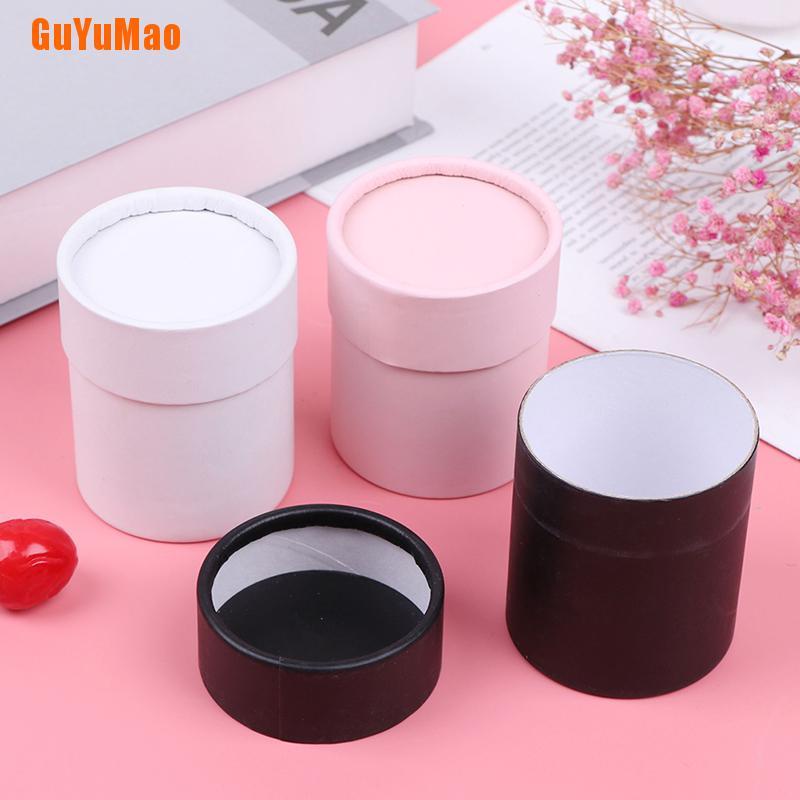 Hộp Đựng Hoa Giấy Hình Tròn Có Nắp Dùng Gói Quà Tặng