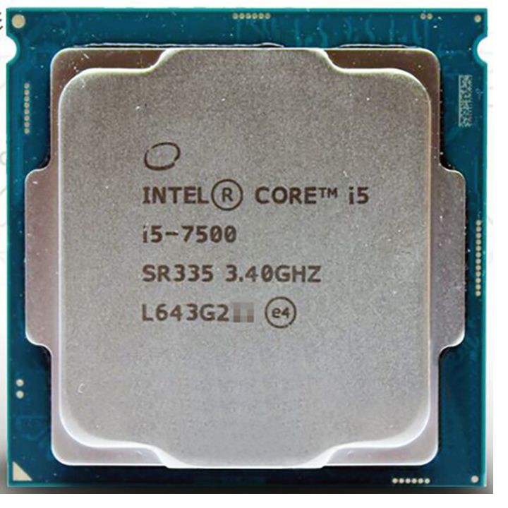 CPU core i5 7500 3.40GHz/3M cache dùng cho main sk 1151 H110, H250, B150, B250,....