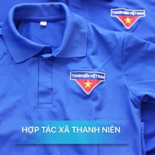 ÁO THUN ĐOÀN THANH NIÊN (vải cá sấu Poly mát, không xù)