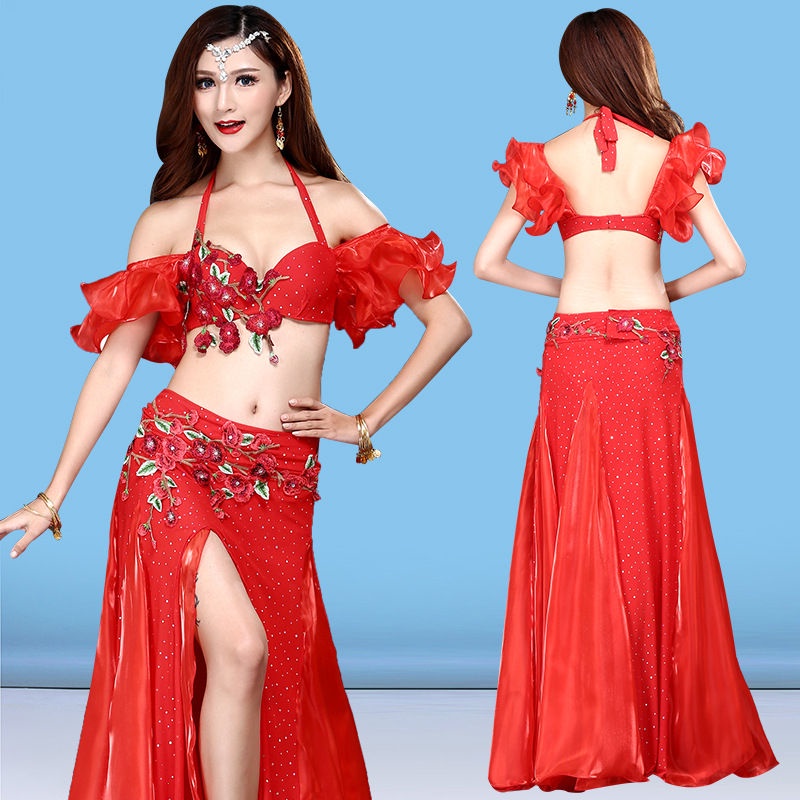 Set Trang Phục Múa Bụng Đính Hạt Cho Người Lớn