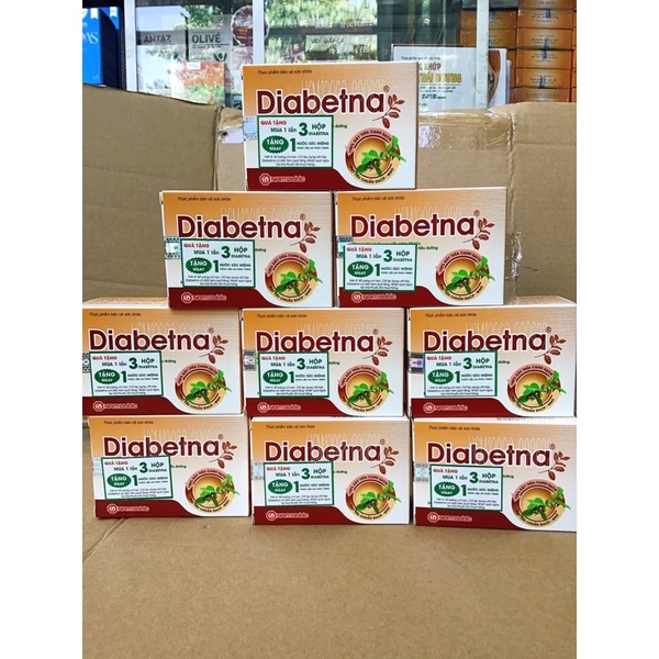 Diabetna Nam Dược - 40 viên - Ổn định đường huyết và ngừa biến chứng. Mua 10h tặng 1c súc miệng 35k