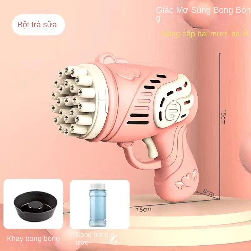Súng Bắn Bong Bóng Ttd327 Cho Bé