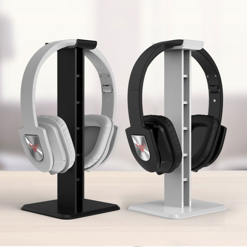 Giá Treo Tai Nghe Gắn Vào Tai Nghe Tiện Lợi Headphone Stand - Giá treo kiêm giá đỡ tai nghe thân nhôm New Bee BEST
