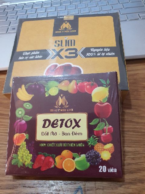 Giảm cân đông y mộc linh x3 tặng kèm 20v ban đêm | BigBuy360 - bigbuy360.vn